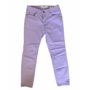H&M L.O.G.G. Women’s Lavender Cotton Pants Size 10